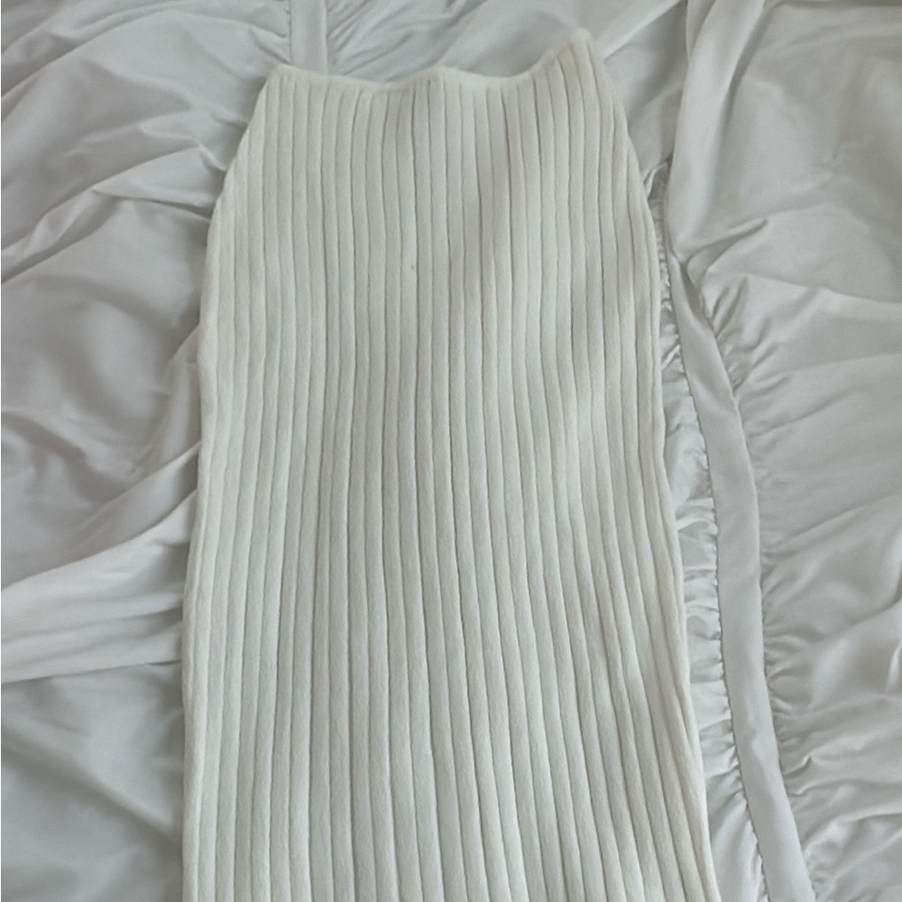 sndys white maxi skirt